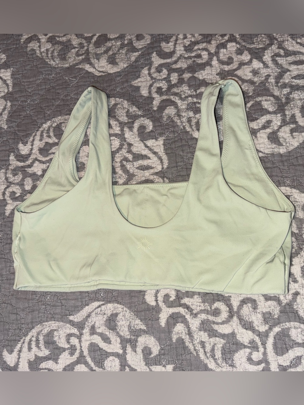 aerie Mint Green Scoop-Back Seamless Bralette
